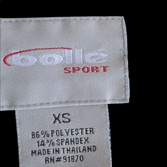 Bolle’ black grey white tennis workout tank top XS - Picture 4 of 4